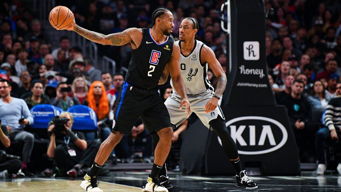 Kawhi Leonard preaches patience to Clippers, says, 'Have fun' - ESPN