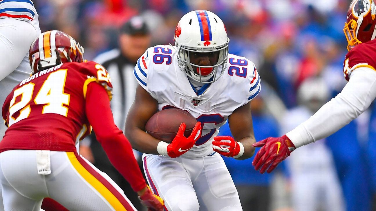 Devin Singletary, Bills' 'bowling ball' of a back, shines with more