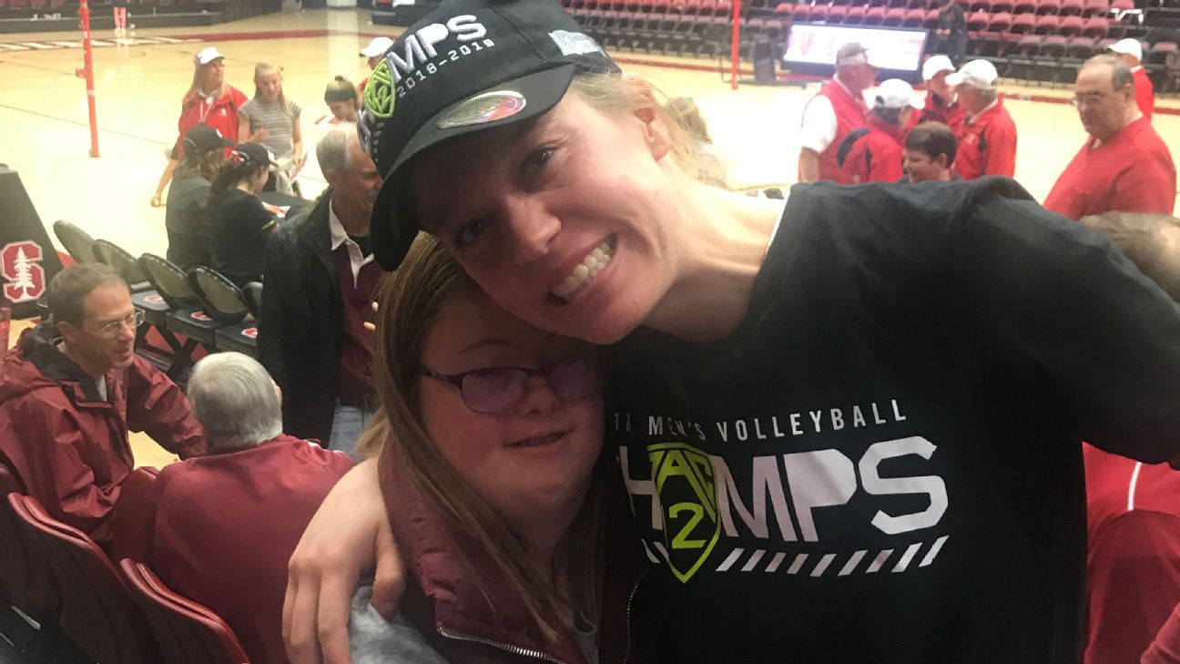 Mandy McClure brings the light to sister Meghan and Stanford volleyball