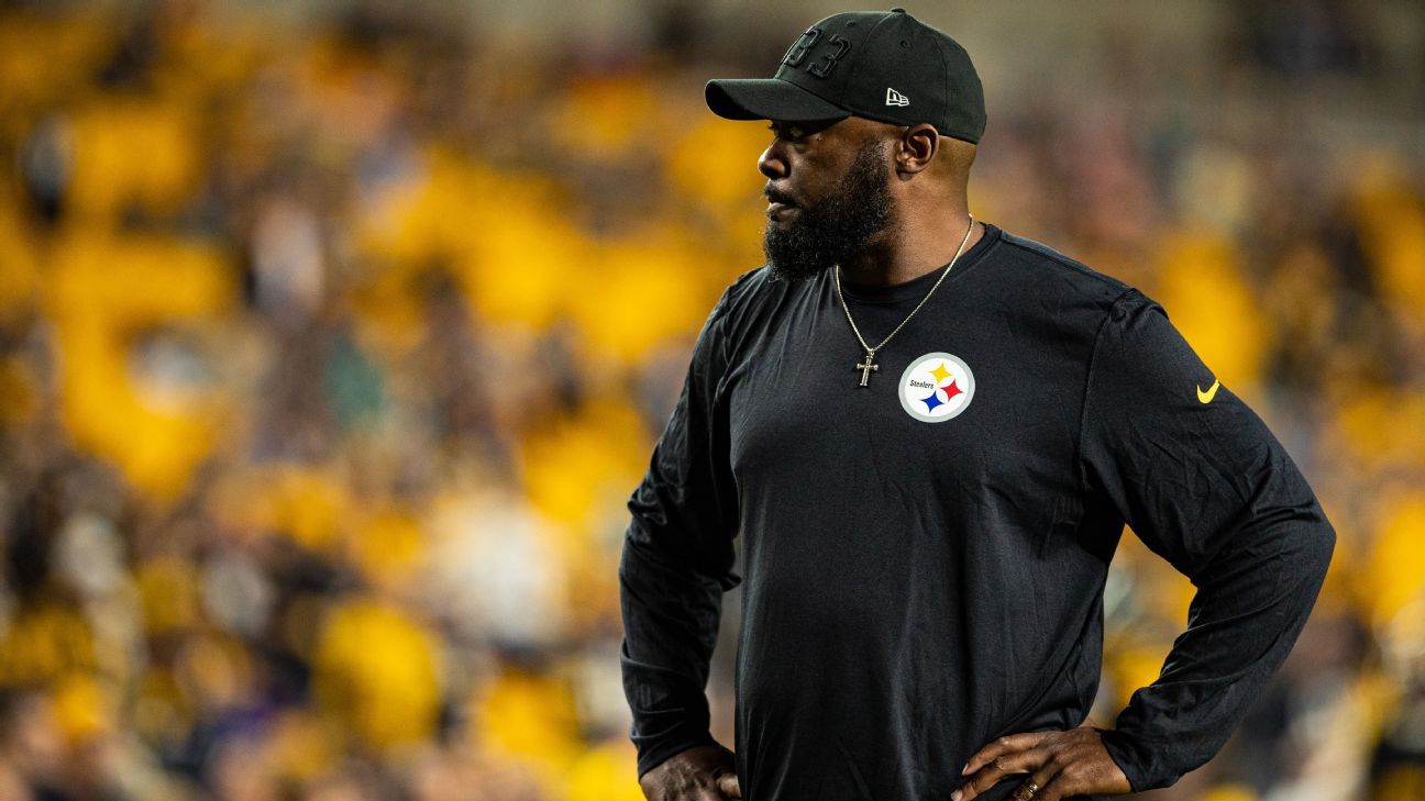 Pittsburgh Steelers not ready 'to push the panic button' after 1-2 start, offens..