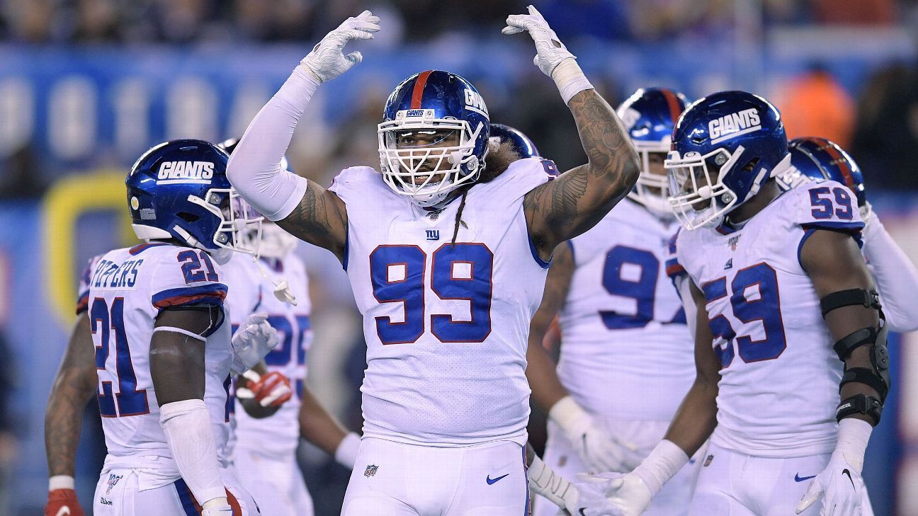 New York Giants place franchise tag on defensive linemen Leonard Williams