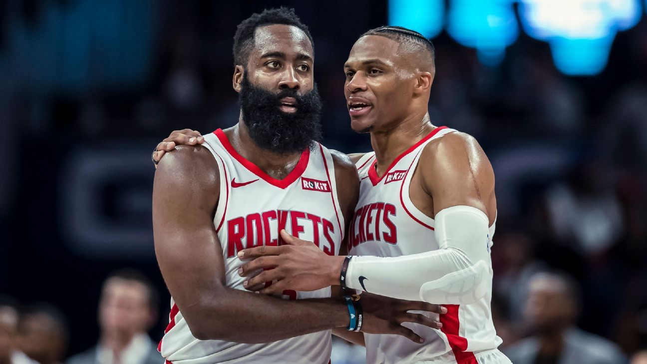 Rockets: James Harden and Russell Westbrook's best Team USA games