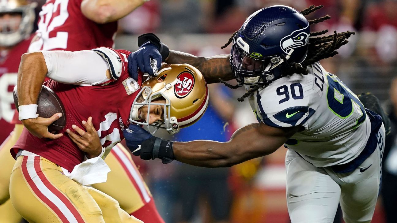 NFL: Unbeaten no more — 49ers' miscues help Seahawks win OT thriller