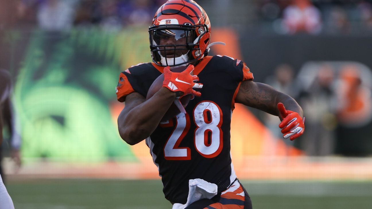 Bengals RB Joe Mixon reminds first-place Bills: 'We the big dog' of AFC