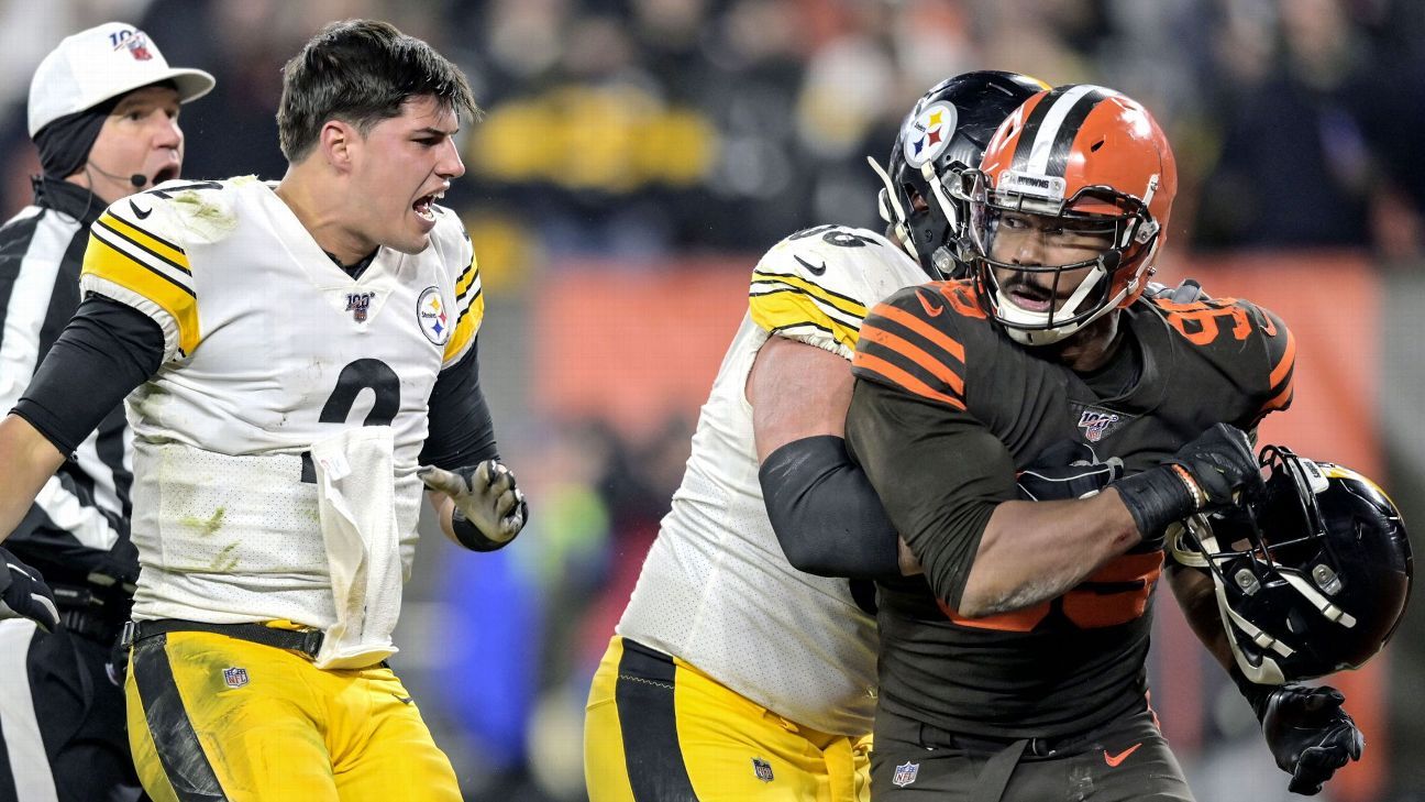 NFL finds no evidence to support Myles Garrett's appeals claim that Mason  Rudolph used racial slur 