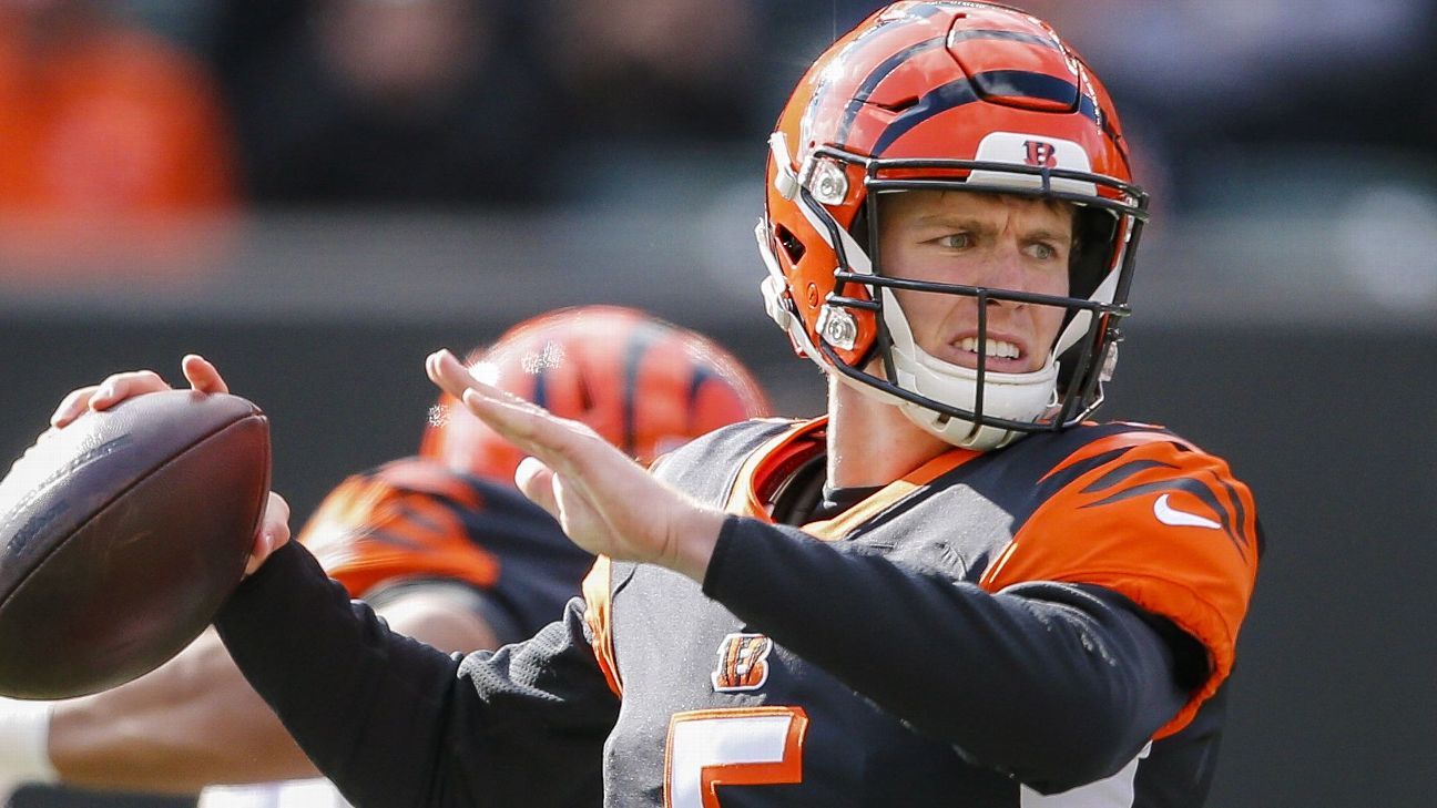 QB Ryan Finley gets first crack at running Bengals' offense