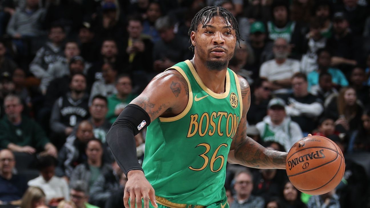 Celtics' Marcus Smart doing better after dealing with 'gross' eye