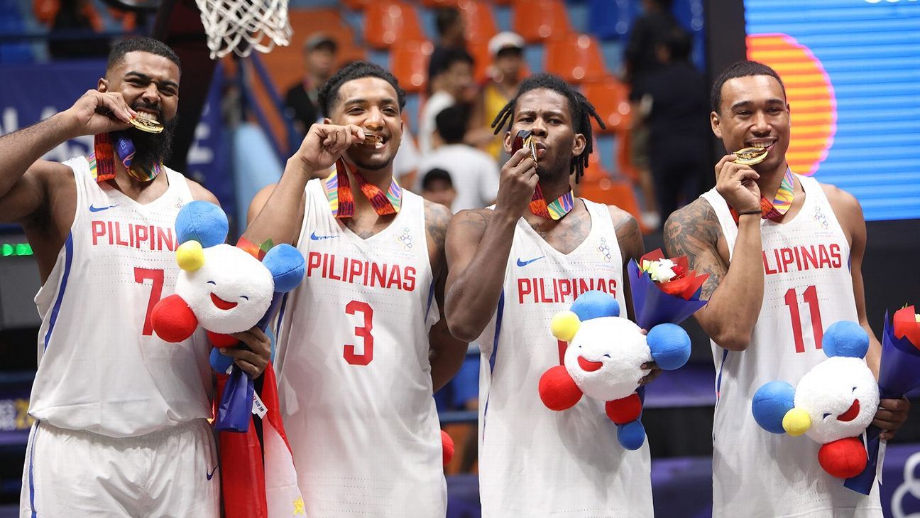 Gilas Pilipinas men's 3x3 basketball team takes gold