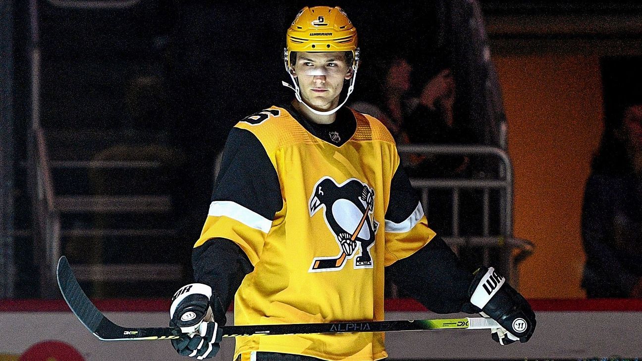 Penguins defenseman John Marino tan, rested, ready for NHL to