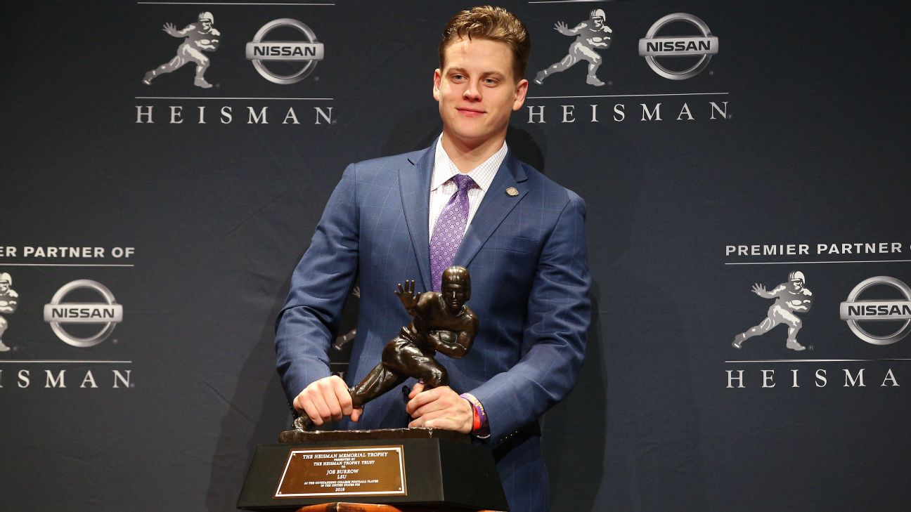 Burrow Has A Chance To Join Exclusive Heisman Club - Heisman