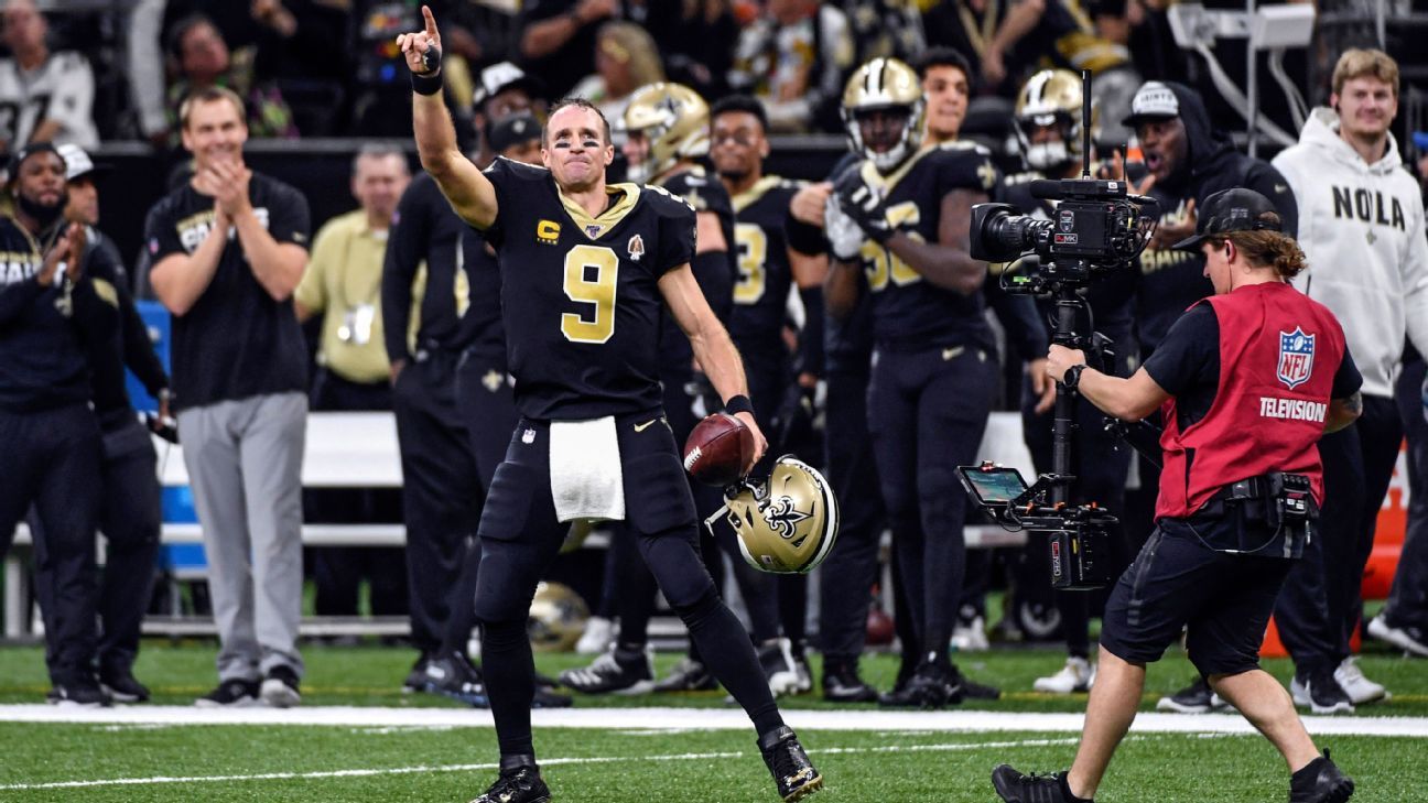 NFL players, LeBron react to Drew Brees becoming all-time passing leader -  ESPN - New Orleans Saints Blog- ESPN