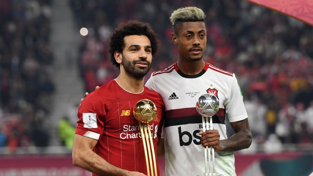 Mundial de Clubes: Salah é eleito o melhor jogador do Mundial; Bruno  Henrique fica com a prata