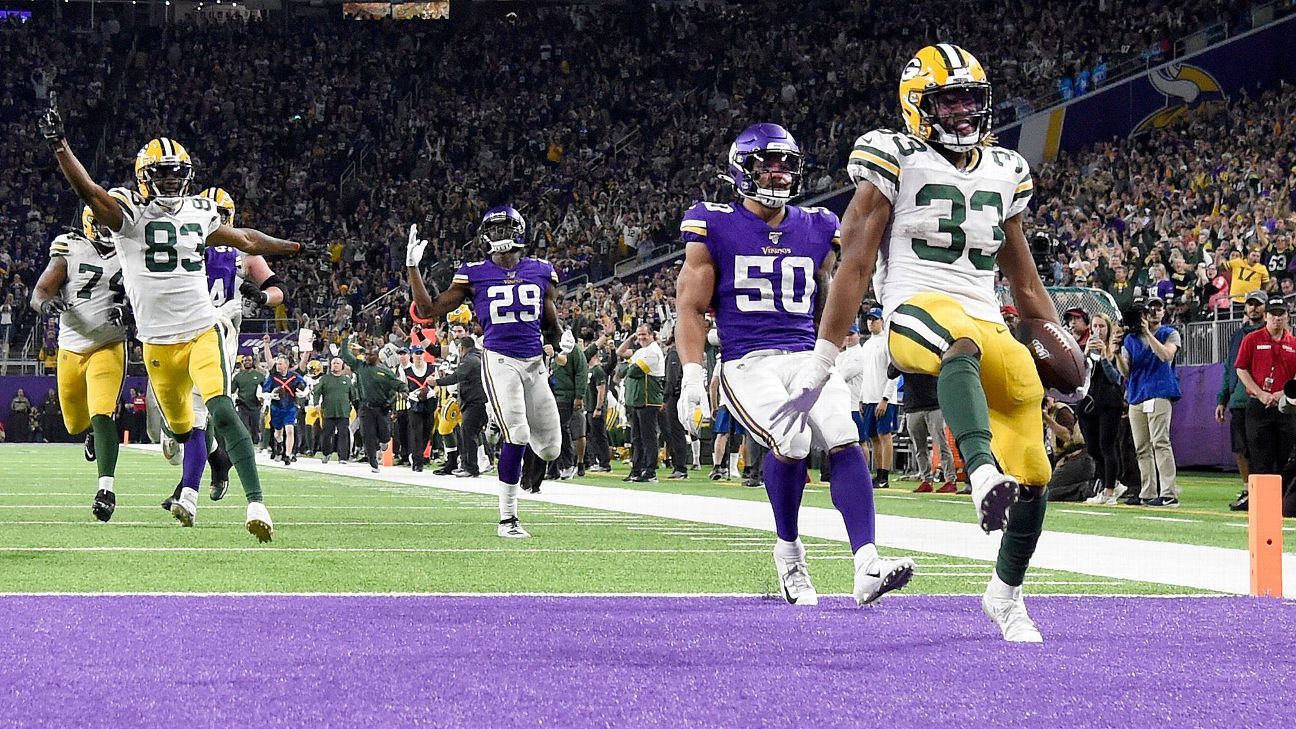 Packers clinch NFC North with 23, 2019 green bay packers nfc north