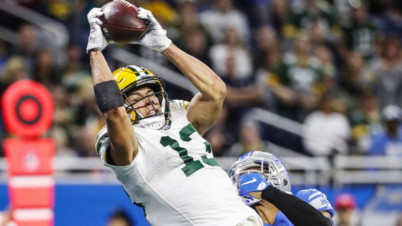 WR Lazard out for Packers, four key players labeled as