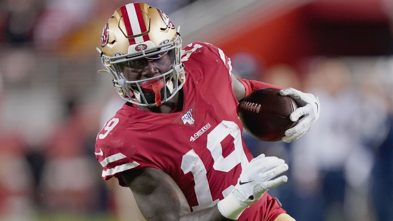 Cardinals-49ers injury report Week 1: Niners rule out WR Deebo Samuel