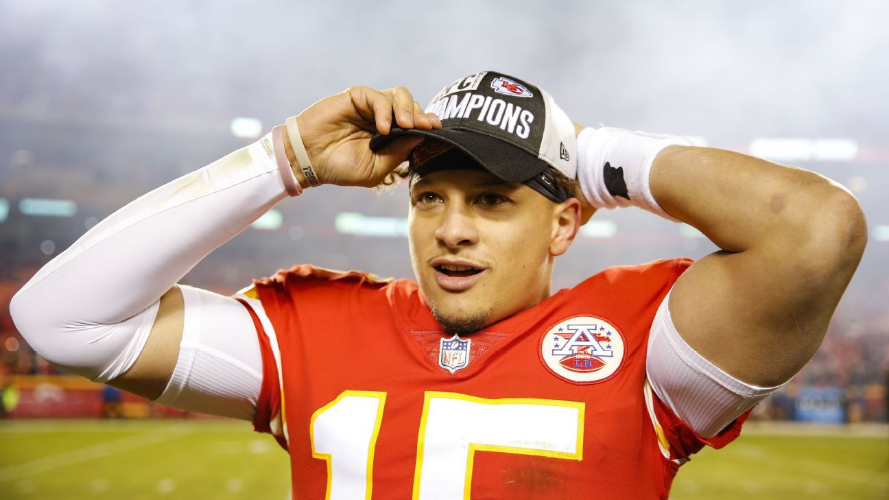 Mahomes, McCaffrey among Players of the Month