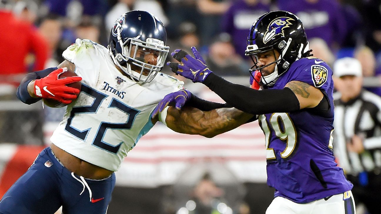How to watch the Baltimore Ravens-Tennessee Titans wild card megacast