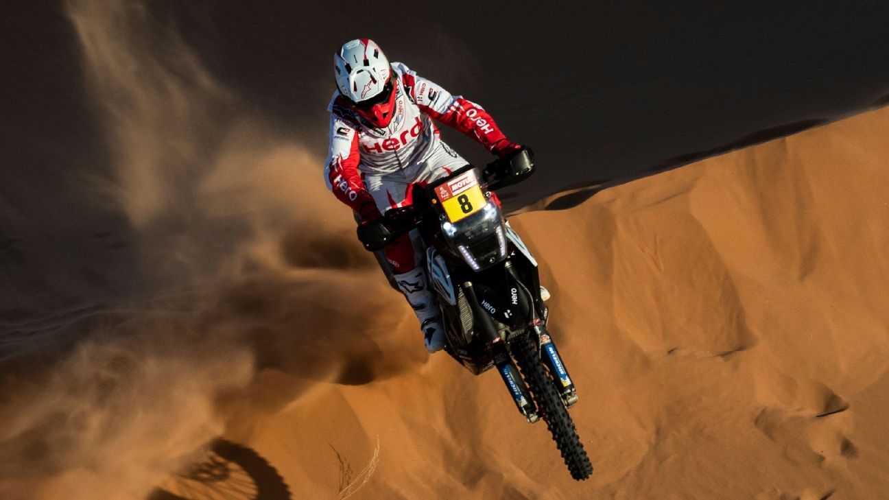 
                  Motorbike racer Goncalves dies in Dakar Rally