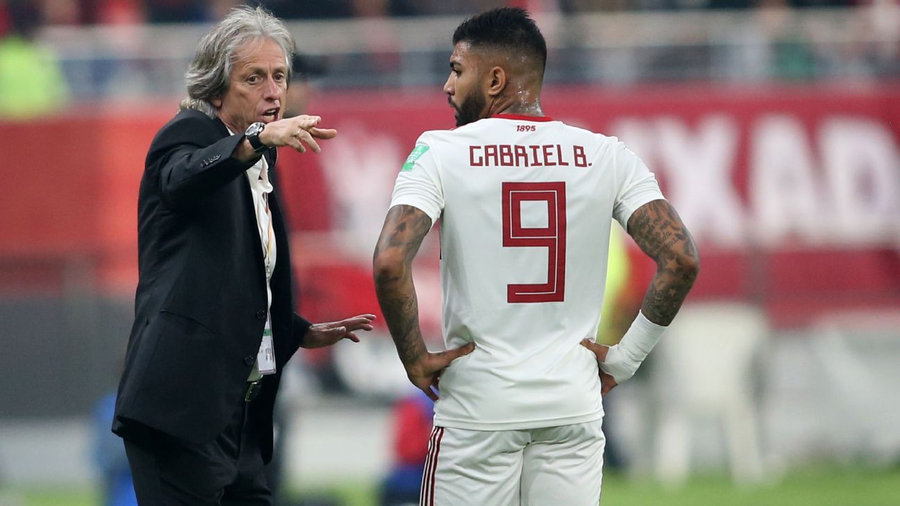 Gabigol revela ligações e torce por Jorge Jesus na seleção: 'O melhor'