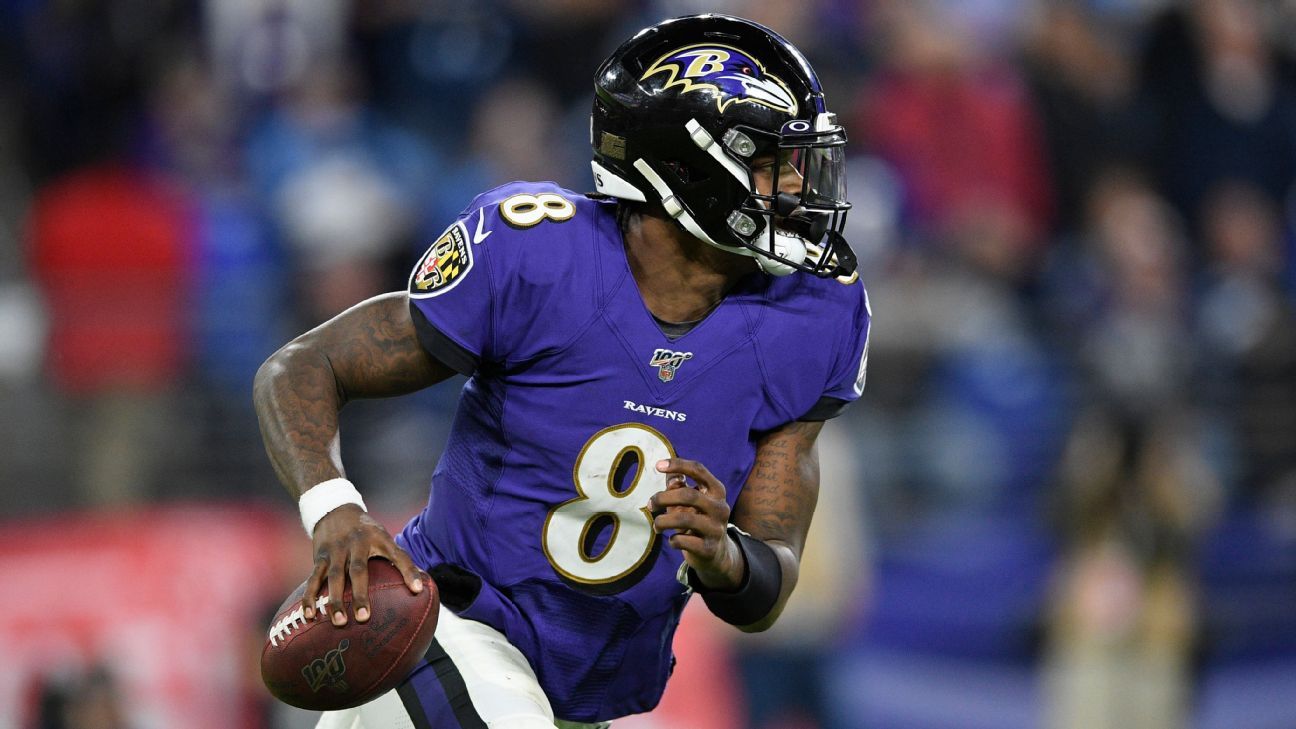 Final 2019 NFL MVP rankings - Lamar Jackson is obviously No. 1, but who ...