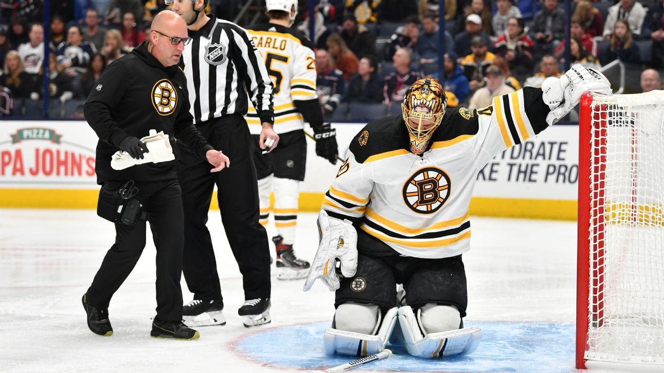 Boston Bruins goalie Tuukka Rask placed on injured reserve