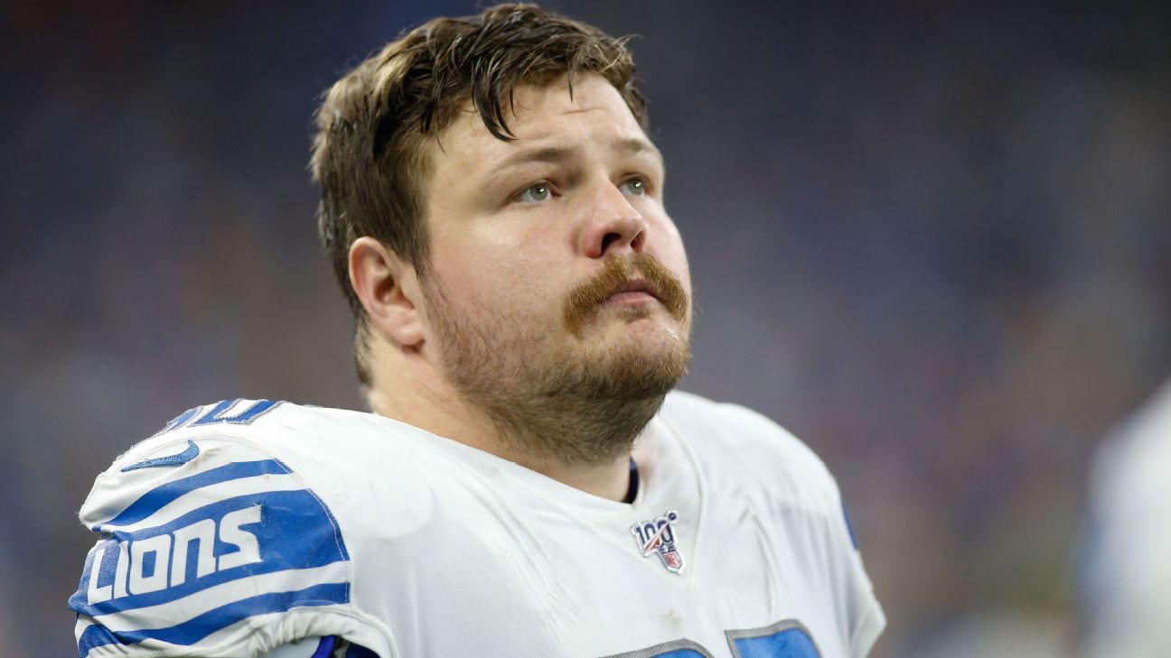 Signing Graham Glasgow gives the Lions options on the offensive line