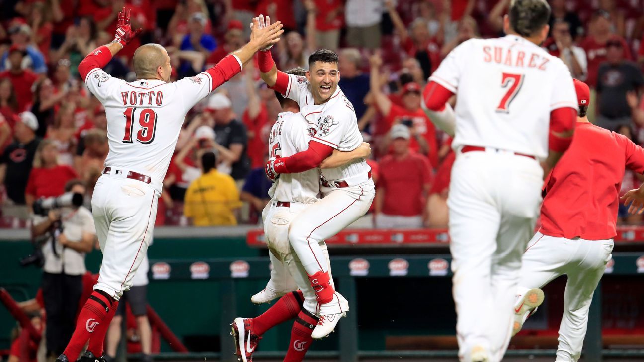 Cincinnati Reds alone in first place in National League Central