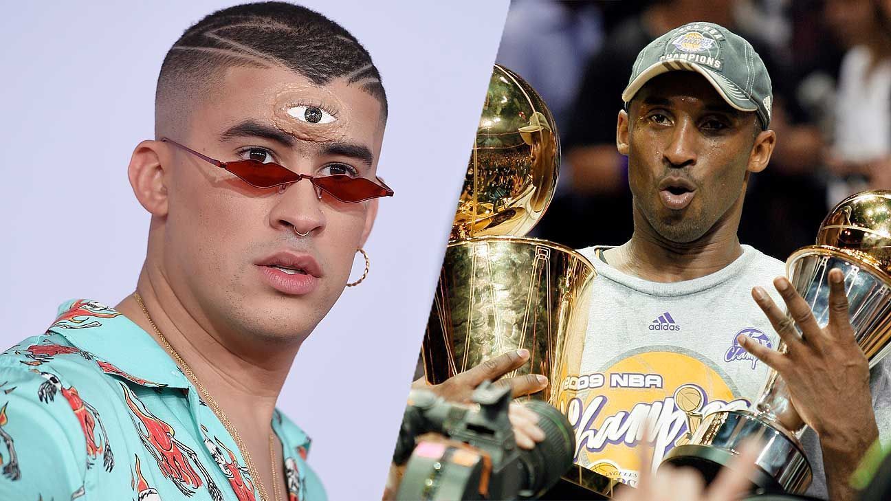 Reguetonero Bad Bunny dedica canción a Kobe Bryant ESPN