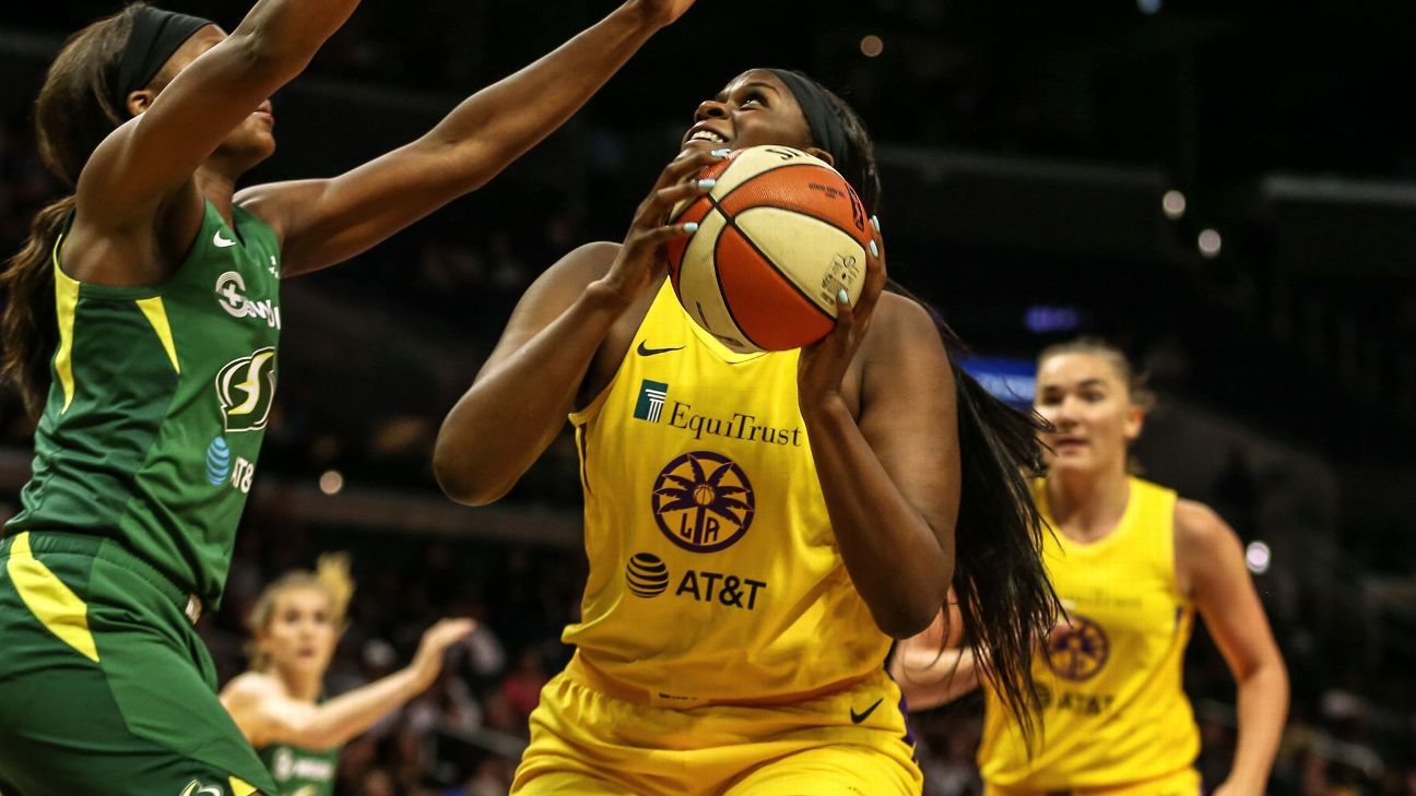 Sparks guard Brittney Sykes chosen to WNBA all-defensive team