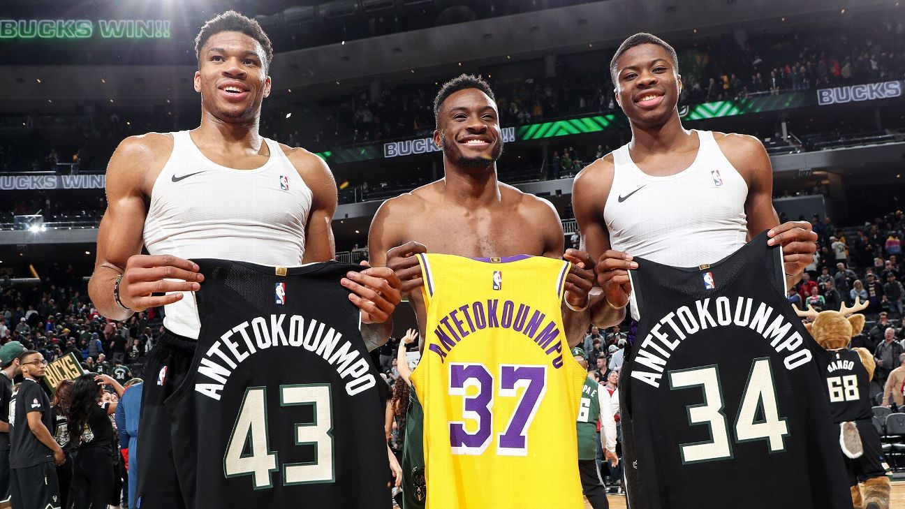All About Giannis Antetokounmpo's Siblings, Including His NBA All