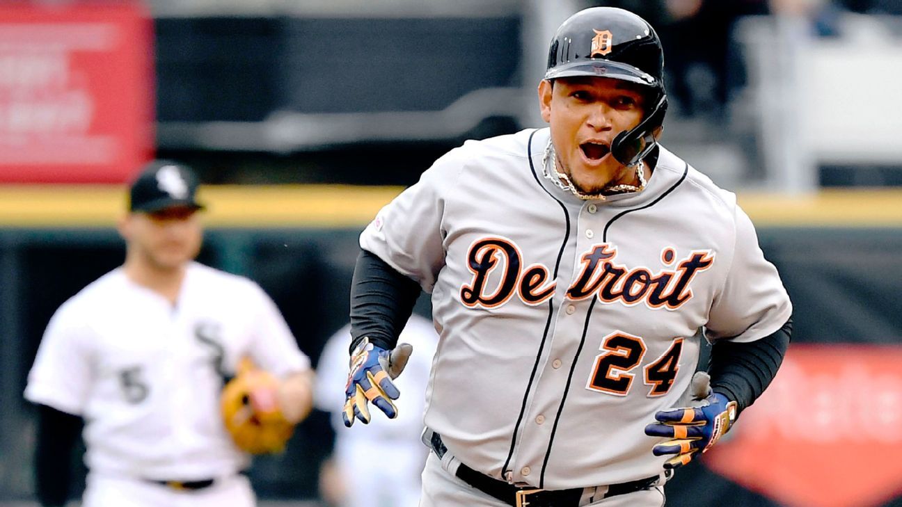 Longtime Detroit Tigers star Miguel Cabrera joins baseball's 3,000