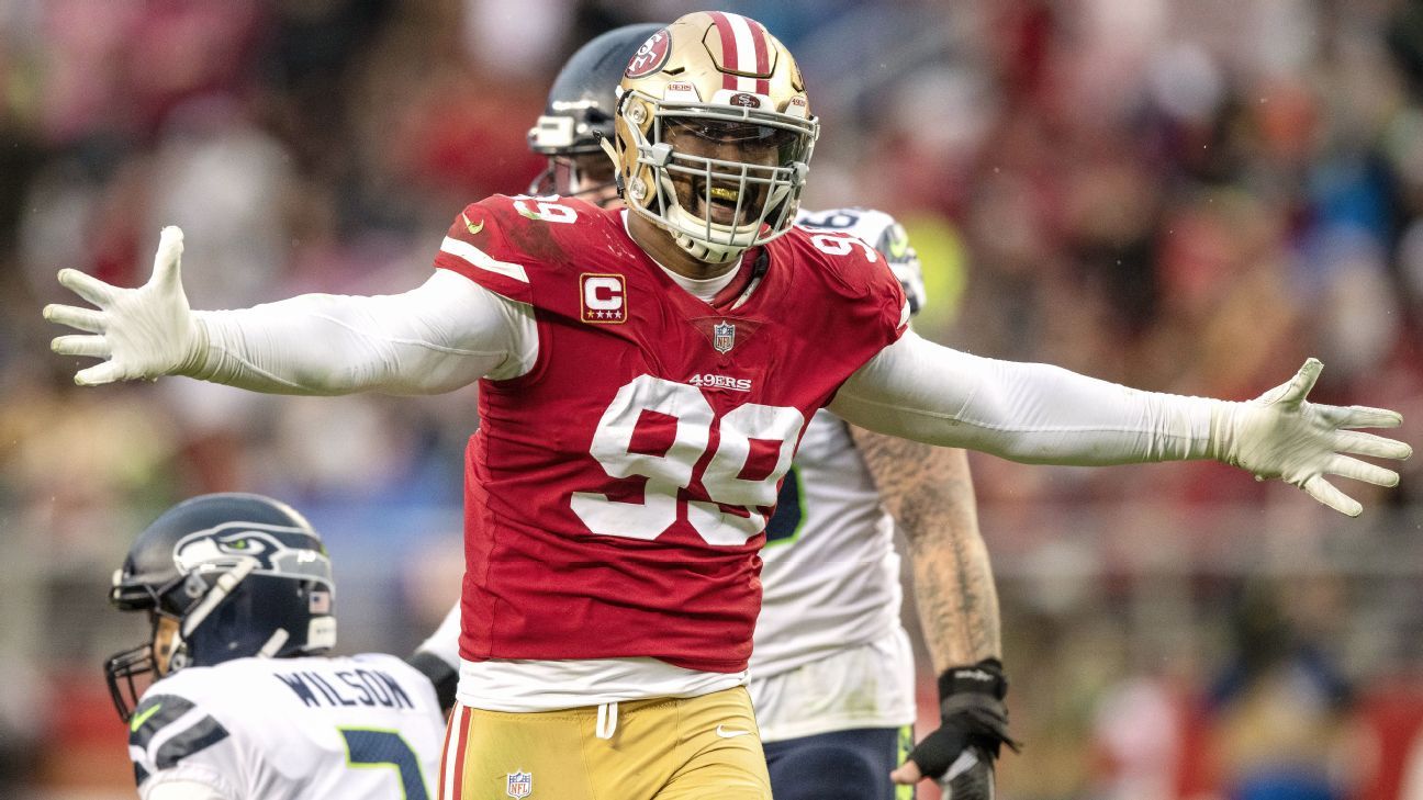 49ers' blockbuster trade: DeForest Buckner dealt for Colts draft pick