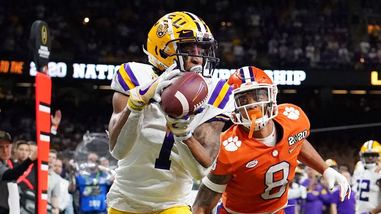 With Chase opting out, who's next up at WR for LSU