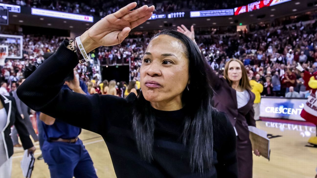 South Carolina No. 1 in the pre-season of the AP women’s basketball poll for the first time