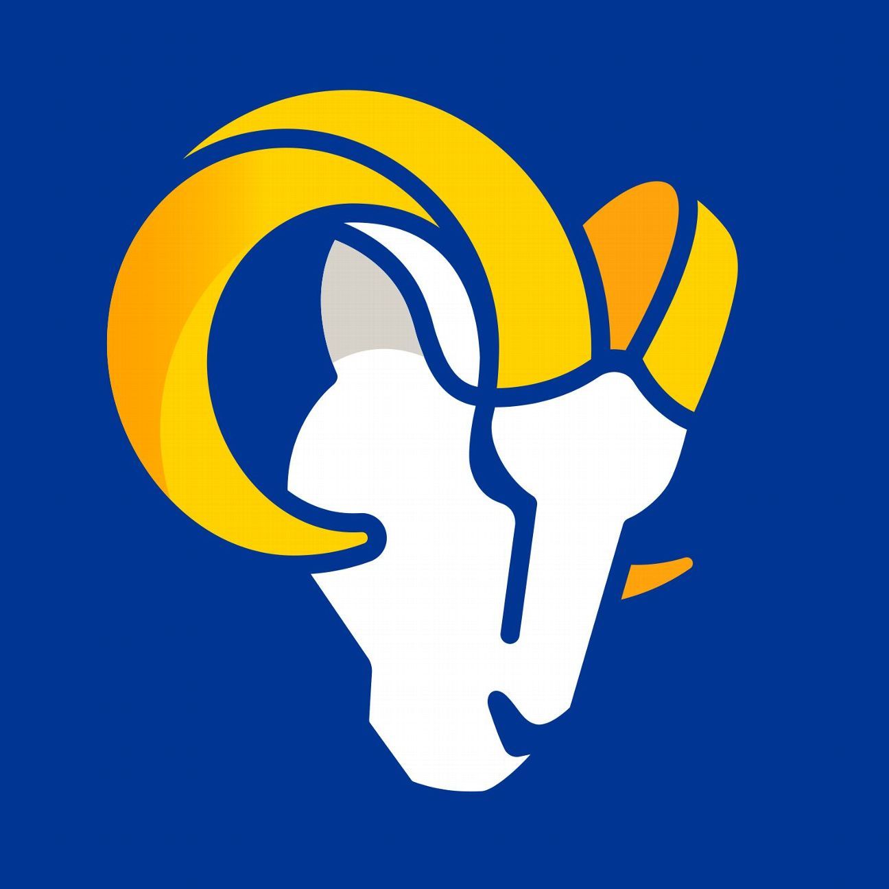 Chris Creamer  SportsLogos.Net on X: The new Los Angeles Rams primary  logo has been added to the website Love it? Hate it? Don't forget to rate  it:   / X