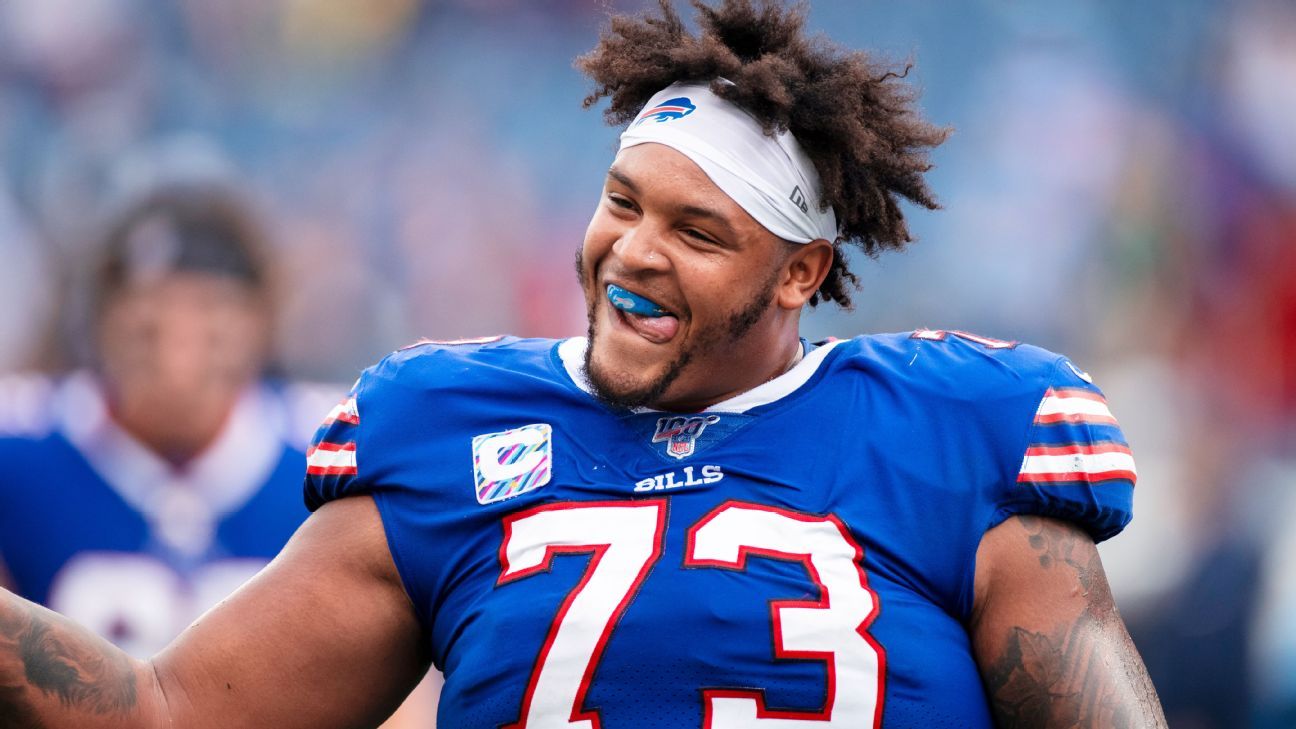 Buffalo Bills offensive tackle Dion Dawkins pens letter to Bills Mafia