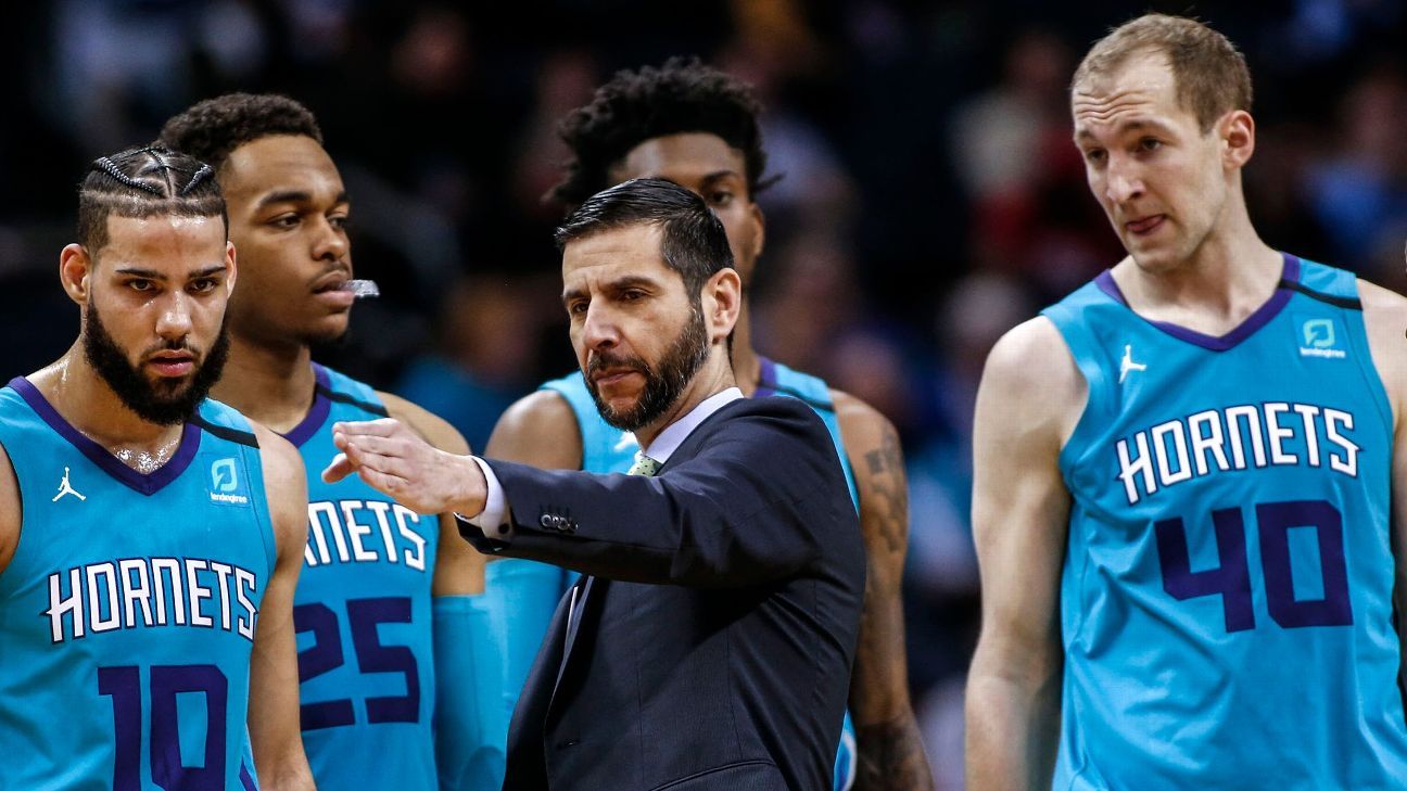 Charlotte Hornets fire coach James Borrego after four seasons, sources say