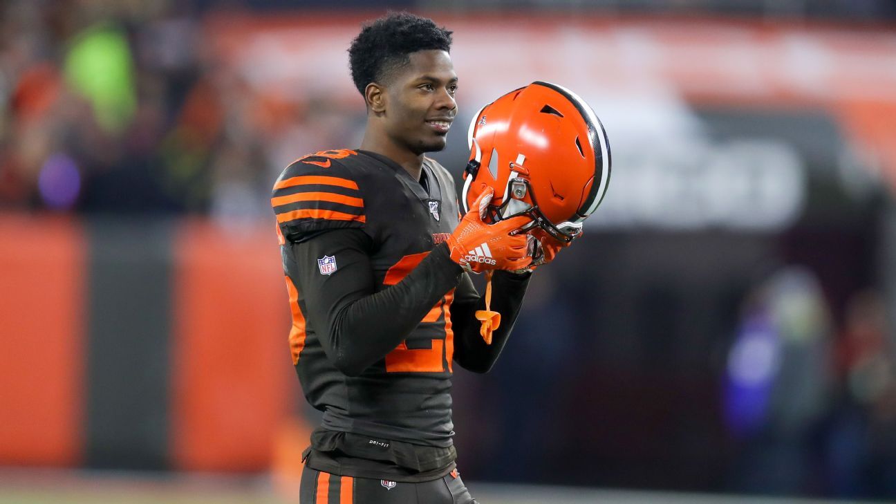 Greedy Williams Signed Orange Football Jersey