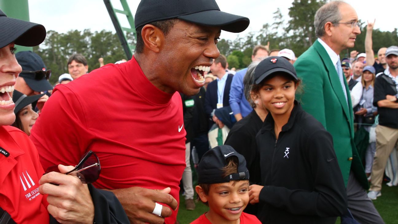 Tiger Woods to have teen daughter introduce him at World Golf Hall of Fame