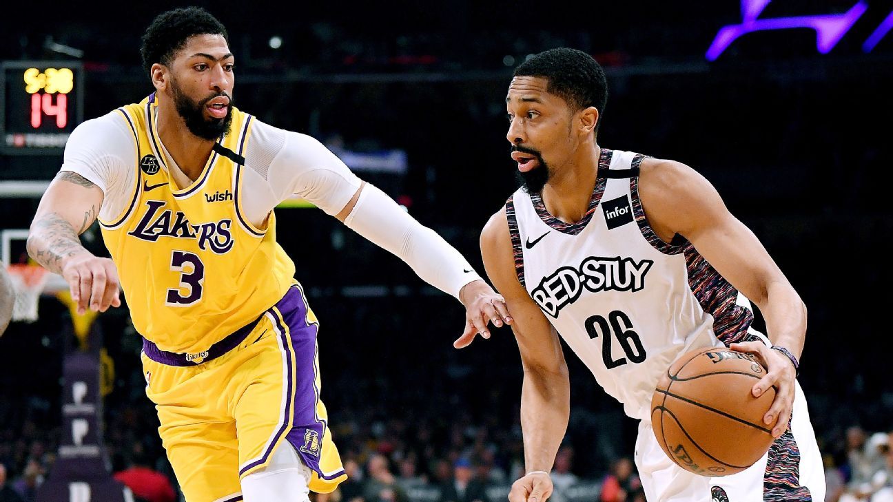 Free-agent guard Spencer Dinwiddie nearing deal with Washington Wizards, sources..