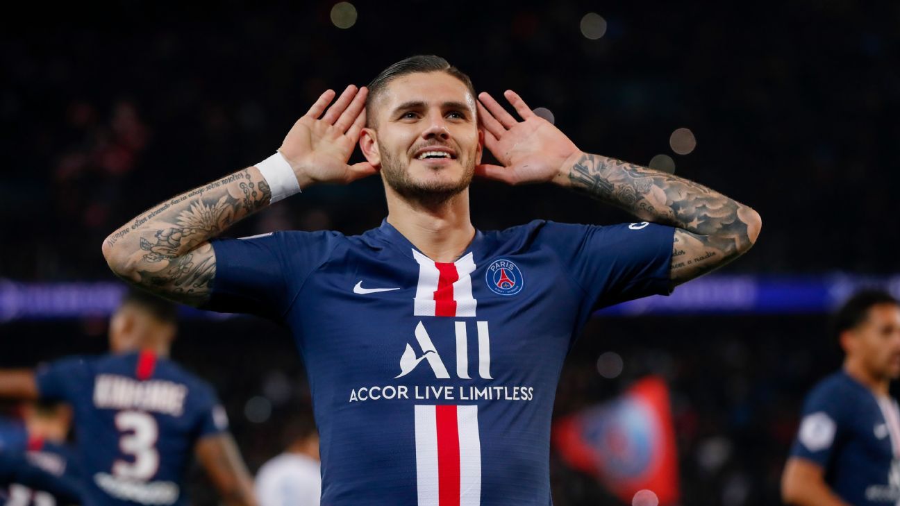 Mauro Icardi signs for Paris Saint-Germain