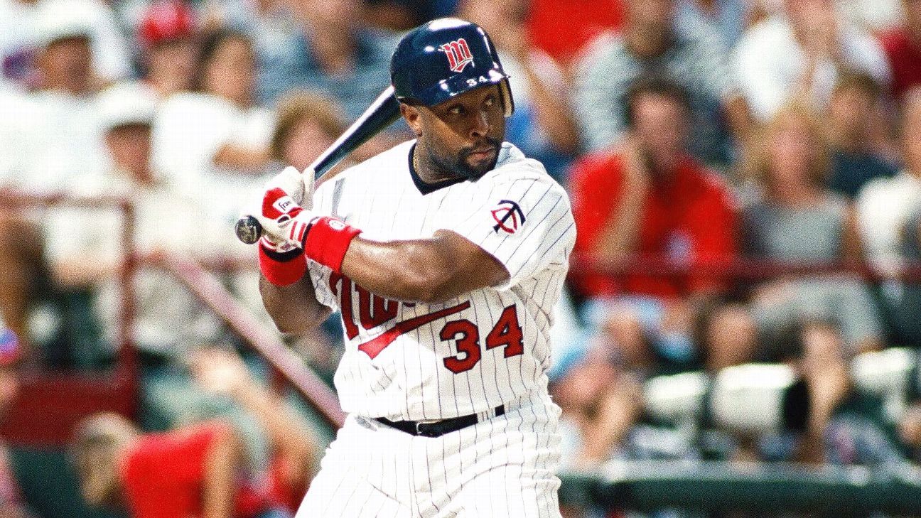 Kirby Puckett at bat