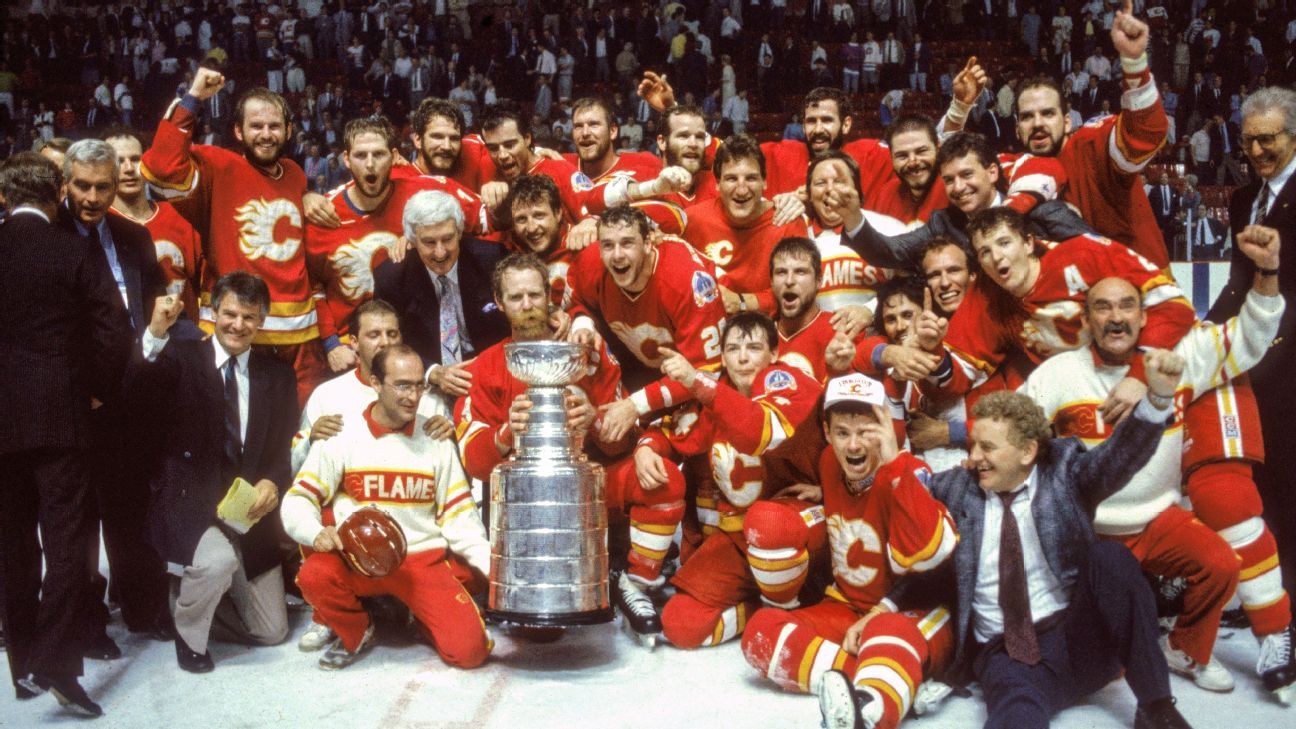 1989 Stanley Cup - Lanny McDonald, Flames & Habs Postgame 