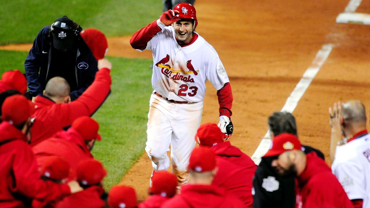 David Freese Game Winning Walk-Off Home Run Game 6 of the 2011 MLB World  Series Action (#28)