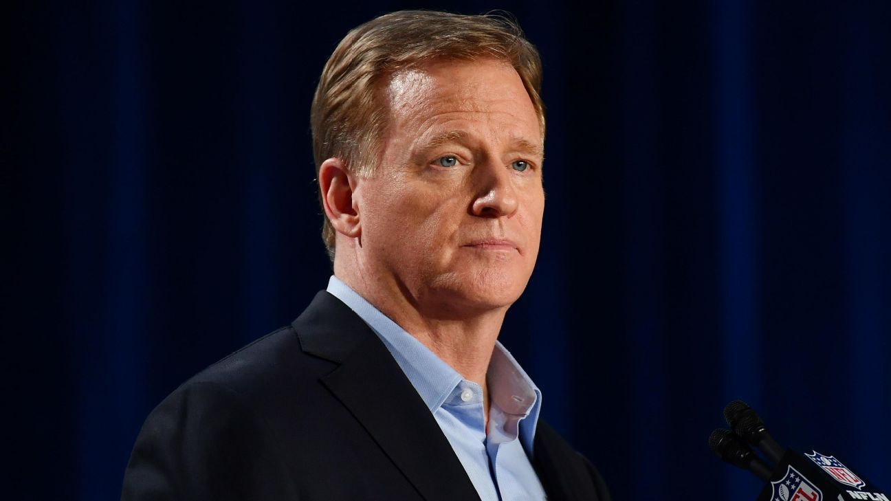 NFL Commissioner Roger Goodell: NFL 'wrong' not to listen to players about  racism