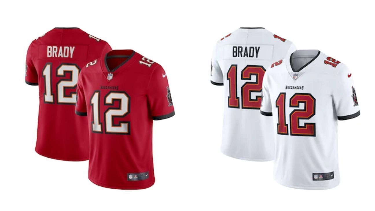 Cinco de los 10 jerseys más vendidos en la NFL son de Tom Brady ESPN
