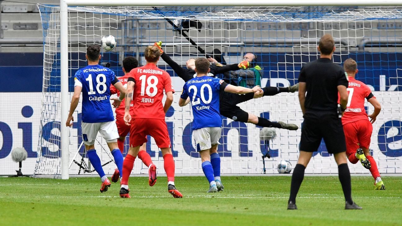 Schalke 04 Vs Fc Augsburg Football Match Summary May 24 Espn