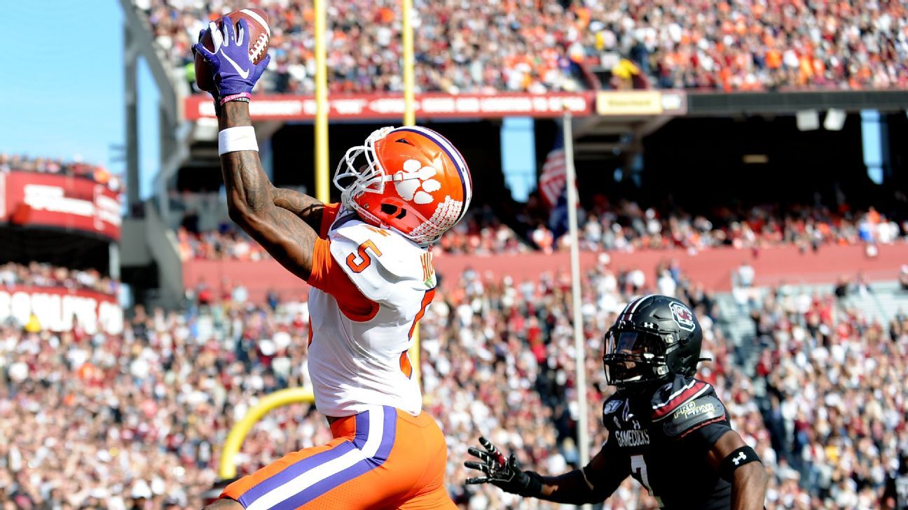 Tee Higgins' Clemson career: College football stats, highlights