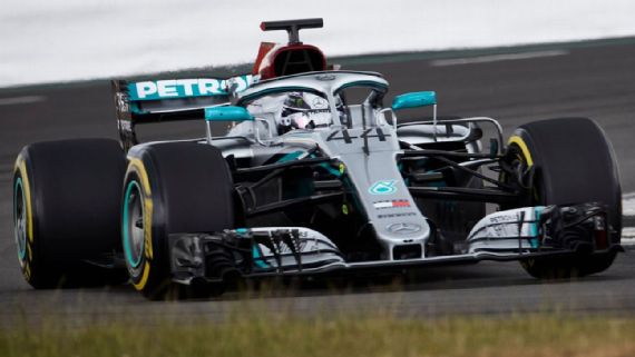 Hamilton Returns To F1 Duty At Private Mercedes Test
