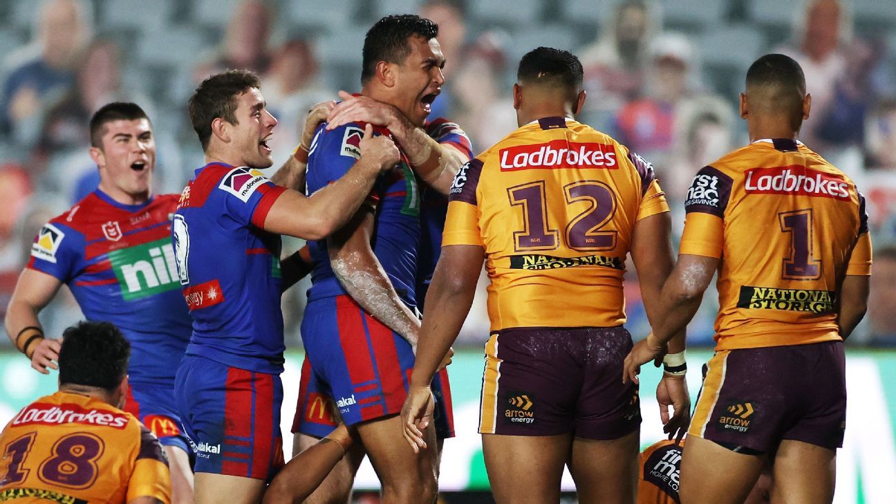 Sloppy Broncos beat Roosters in Corey Parker's final NRL regular season  match, NRL